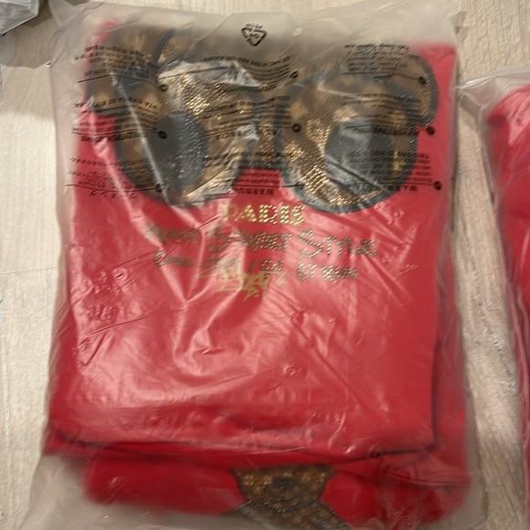 Avenue George V Paris Men's Red jogging suit Crystal teddy Tracksuit 2xl 3Xl - Picture 5 of 6